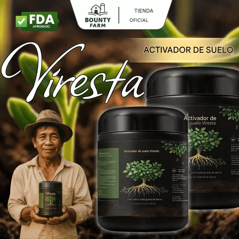 REVITALIZADOR DE SUELO CON ACIDO HUMICO CRECIMIENTO INTENSIVO PARA PLANTAS Y JARDIN — 1
