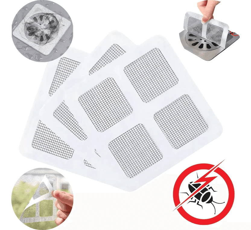 🚫🦟 ¡Decile ADIÓS a insectos, cucarachas y bichos! 🛡️ Filtro para Rejilla – Pack x20 | Protección total — 9