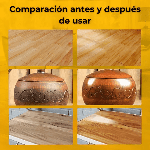 🐝 Bee Wax™ – Cera Restauradora de Madera 100g — 4